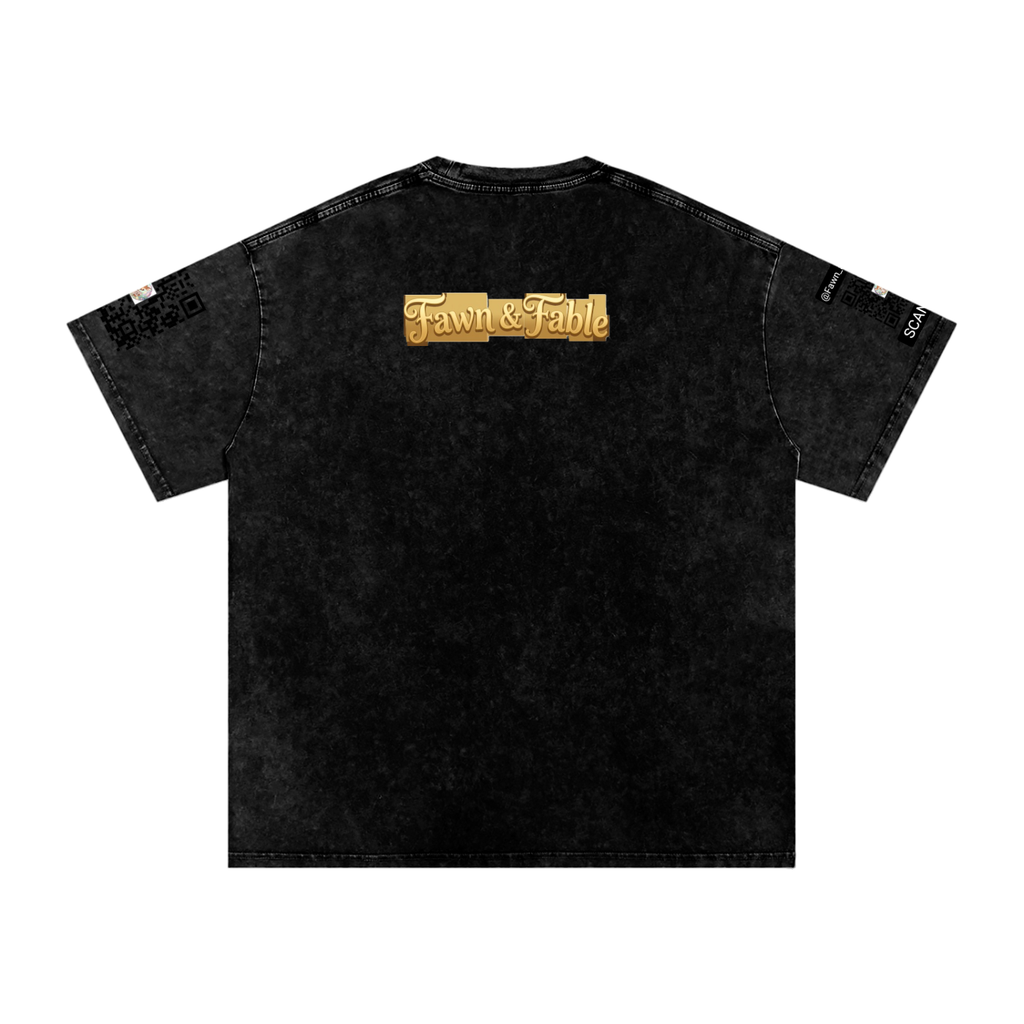 FawnandFable Washed Oversized Cotton T-Shirt