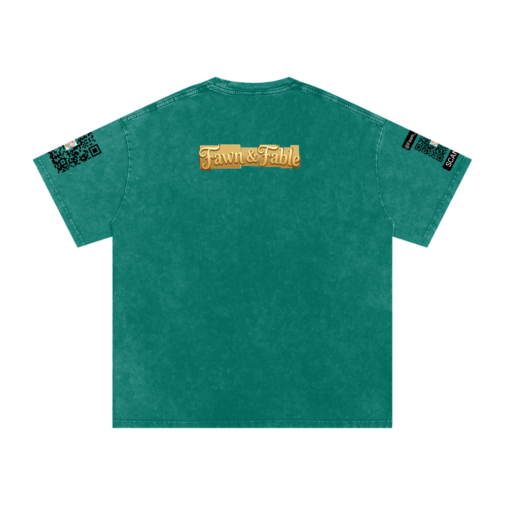 FawnandFable Washed Oversized Cotton T-Shirt