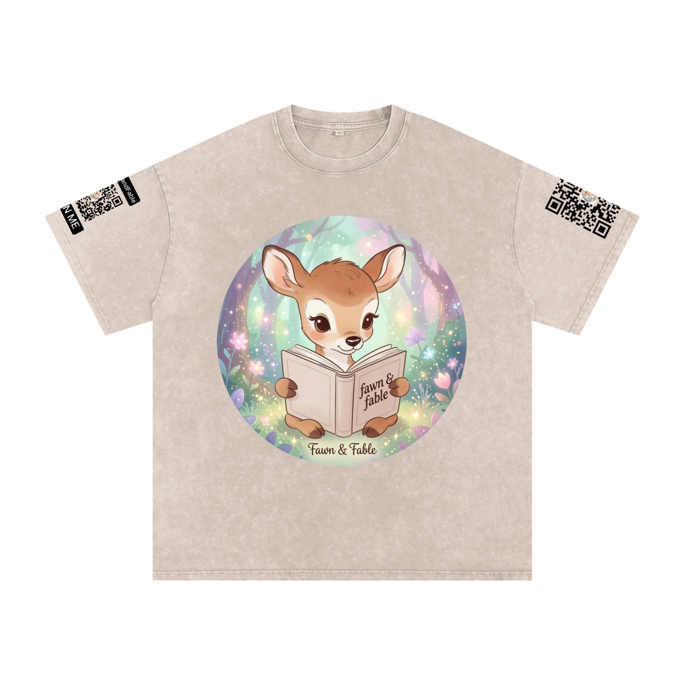 FawnandFable Washed Oversized Cotton T-Shirt