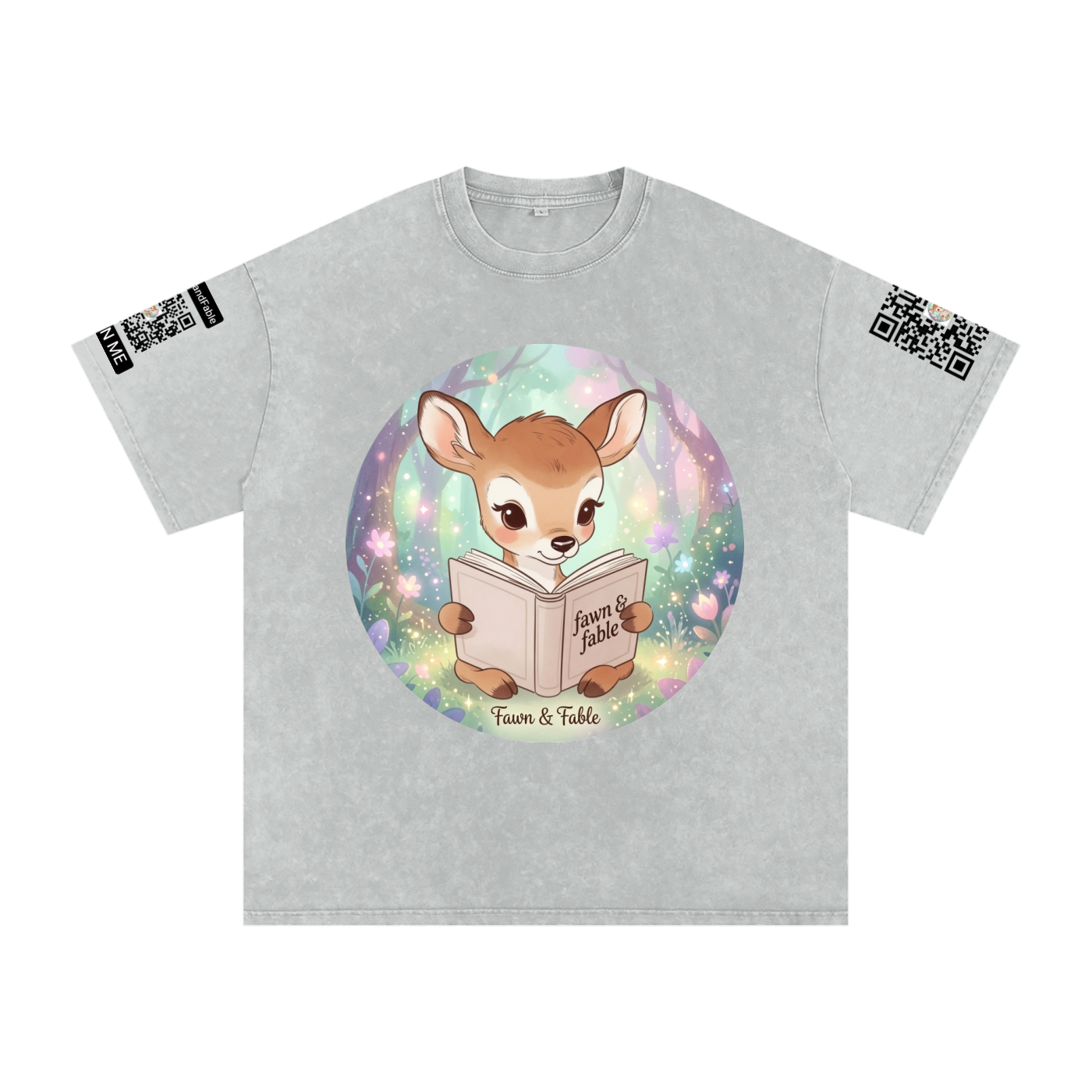 FawnandFable Washed Oversized Cotton T-Shirt
