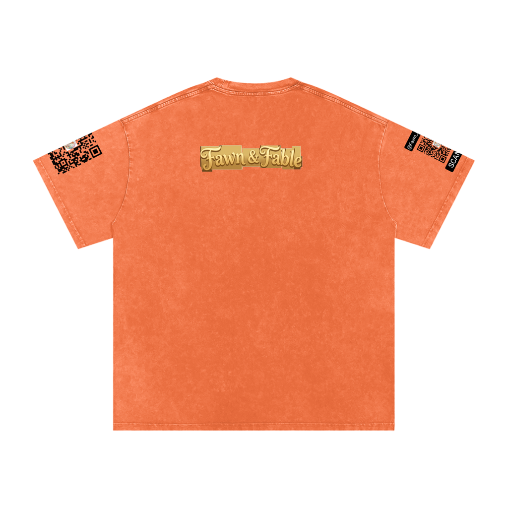FawnandFable Washed Oversized Cotton T-Shirt