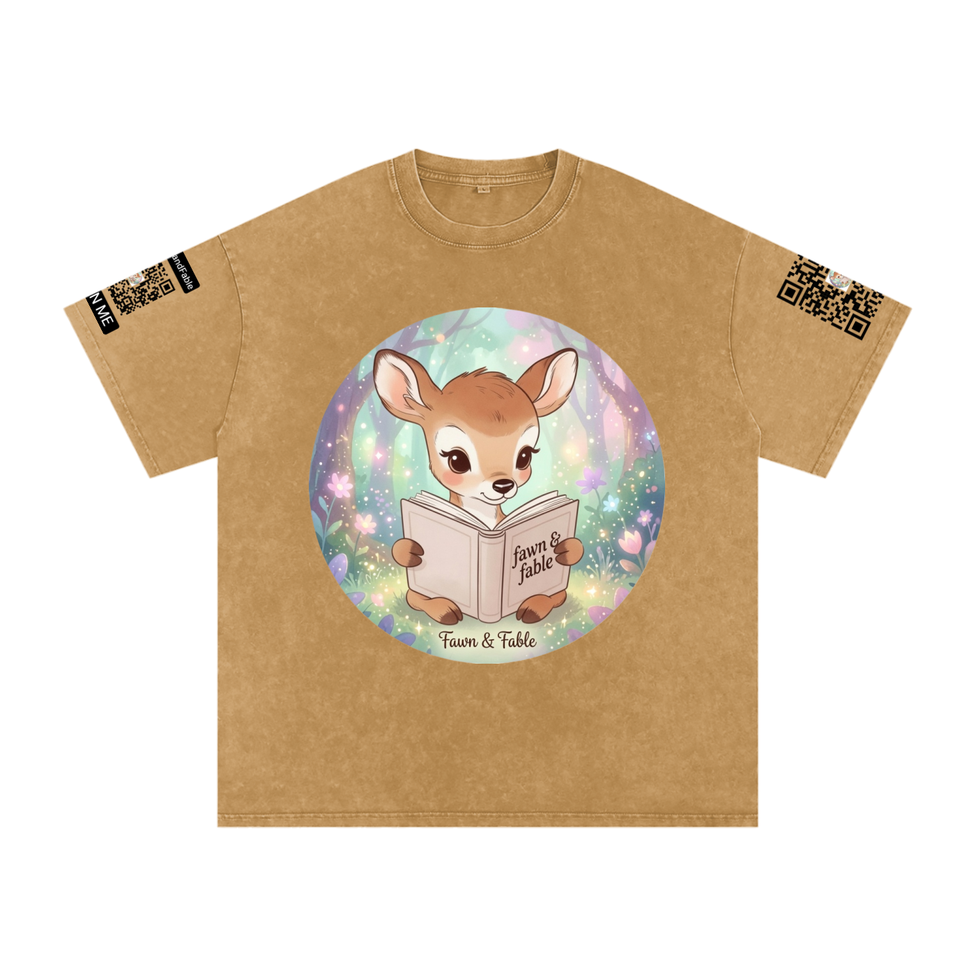 FawnandFable Washed Oversized Cotton T-Shirt