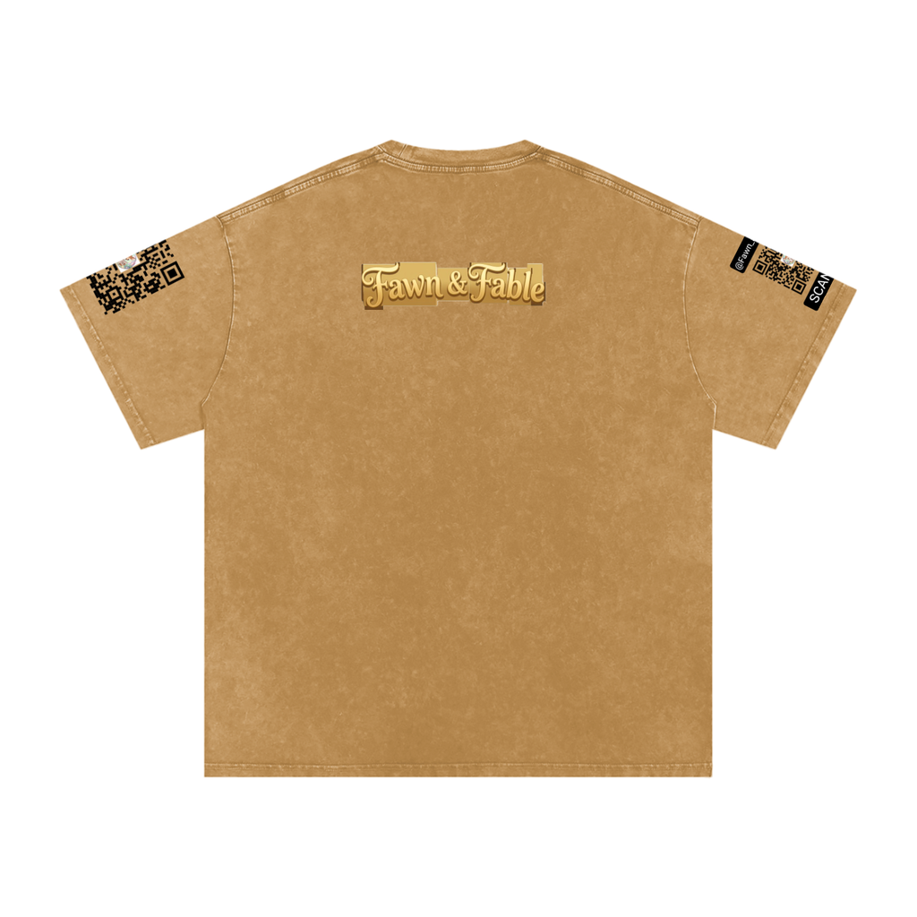 FawnandFable Washed Oversized Cotton T-Shirt