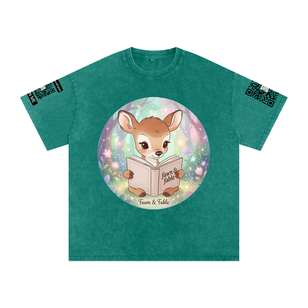 FawnandFable Washed Oversized Cotton T-Shirt