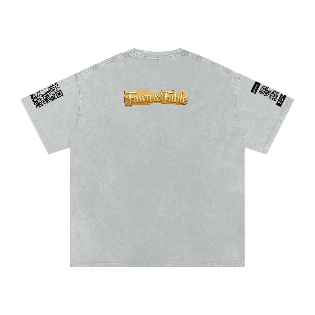 FawnandFable Washed Oversized Cotton T-Shirt