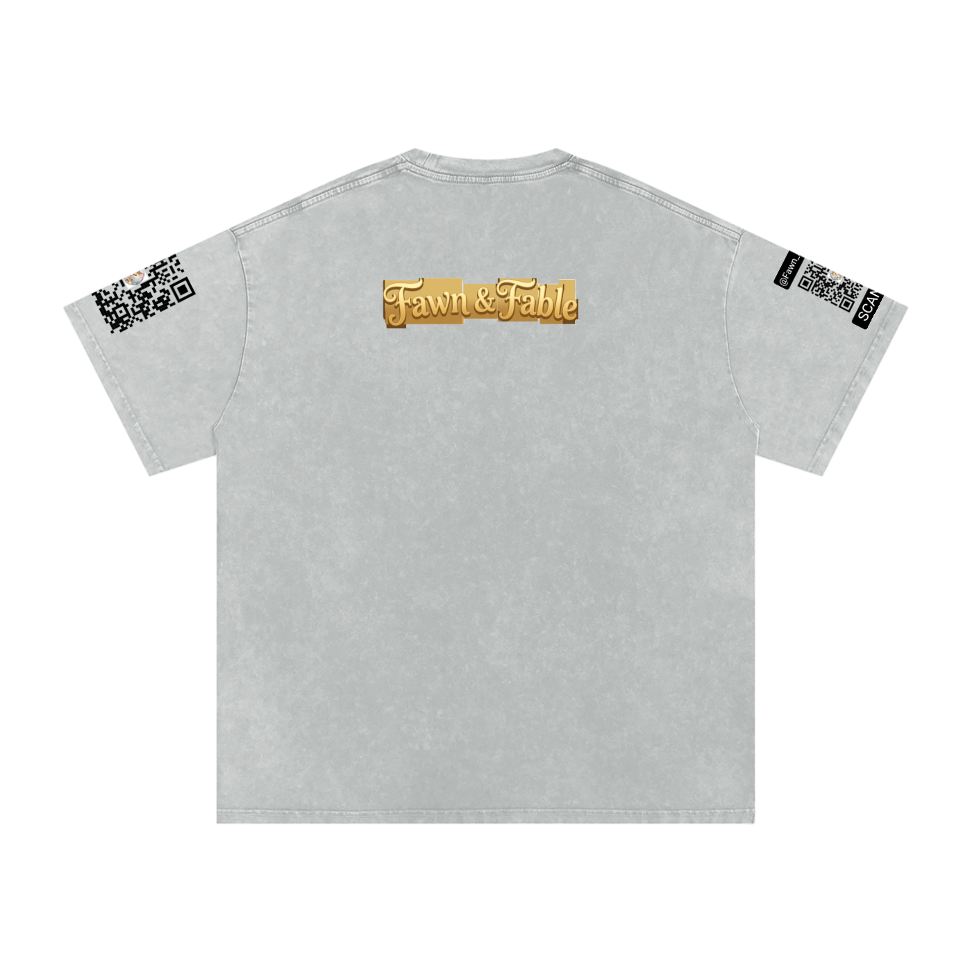 FawnandFable Washed Oversized Cotton T-Shirt