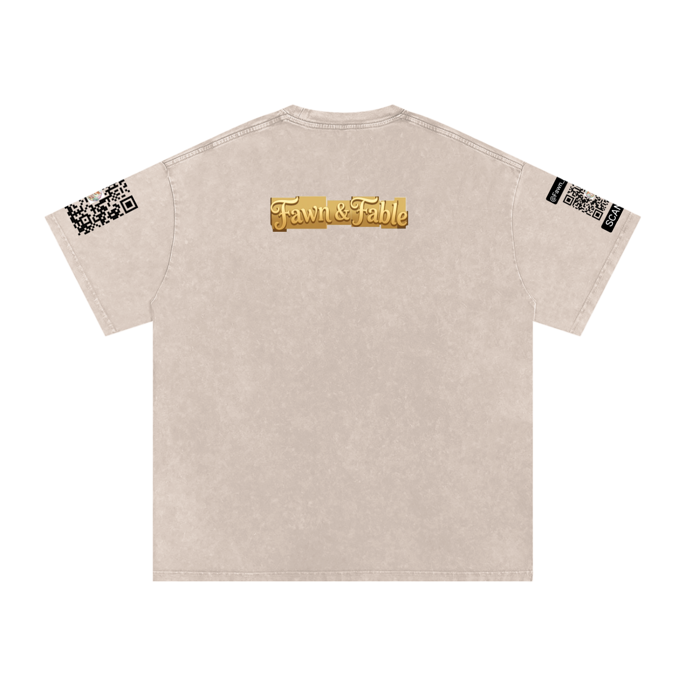 FawnandFable Washed Oversized Cotton T-Shirt