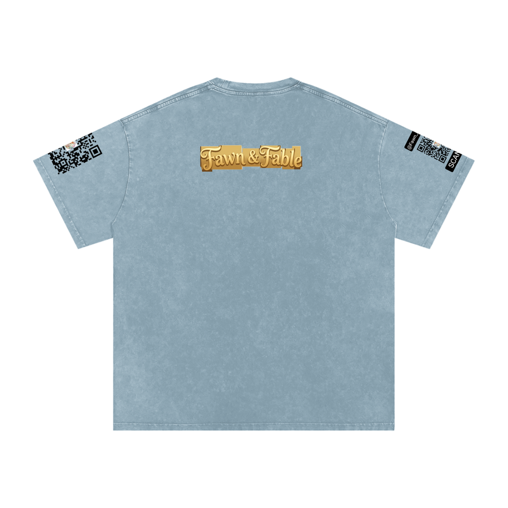 FawnandFable Washed Oversized Cotton T-Shirt