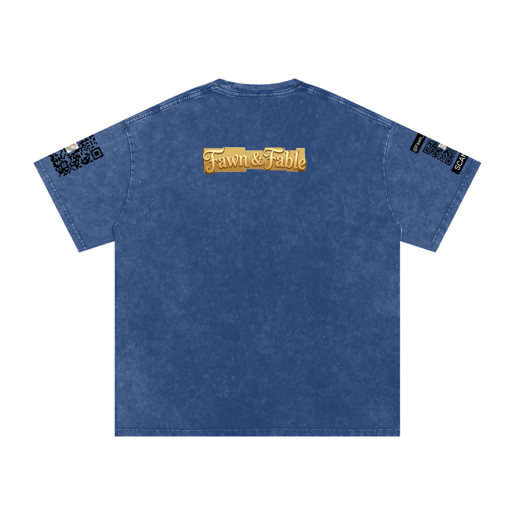 FawnandFable Washed Oversized Cotton T-Shirt