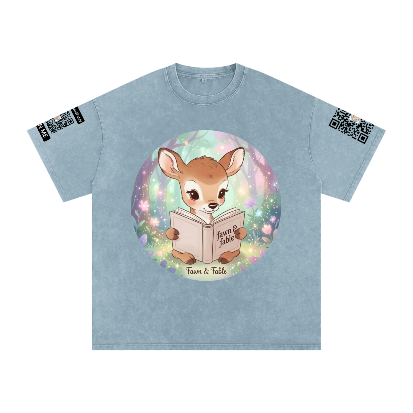 FawnandFable Washed Oversized Cotton T-Shirt