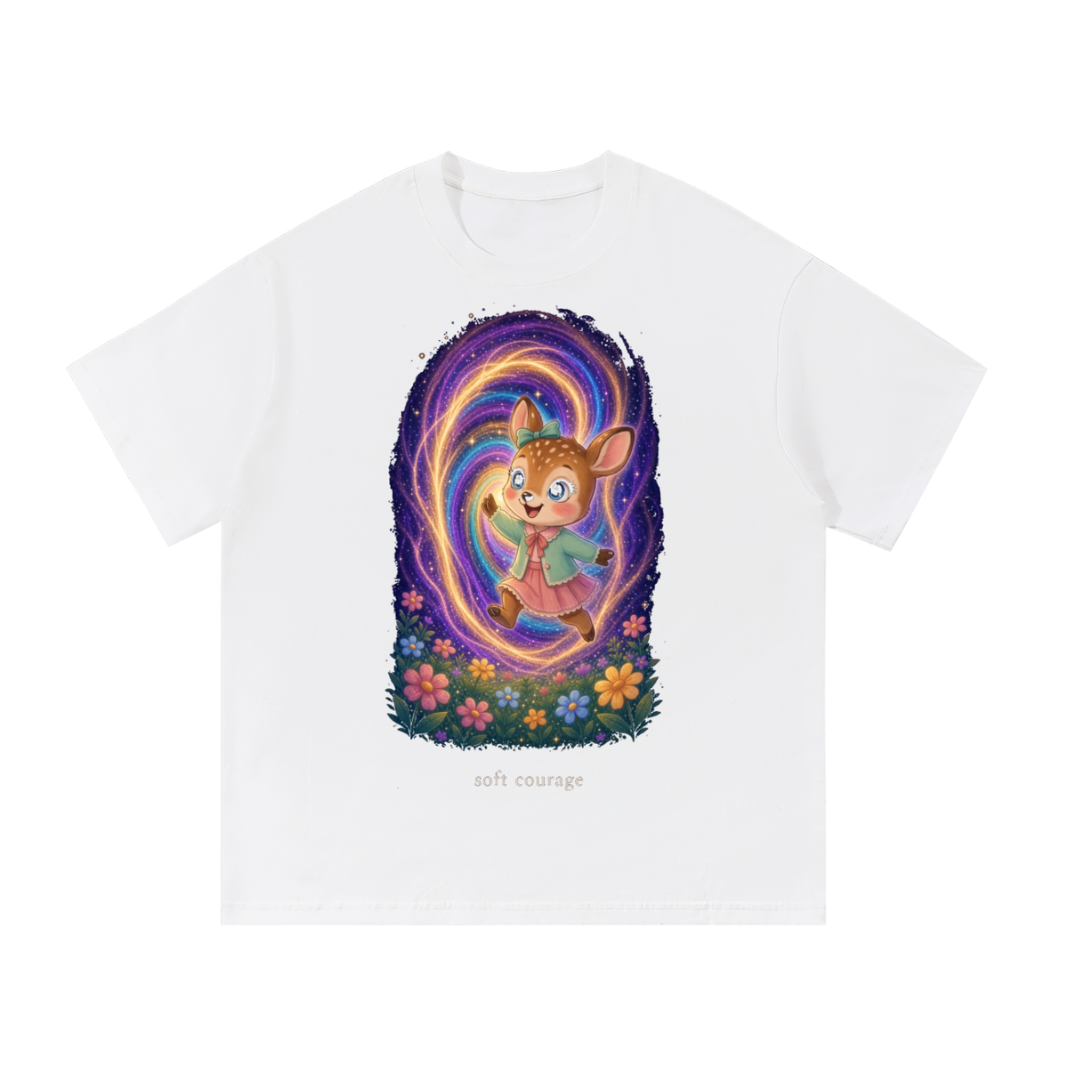 Soft Courage Bedtime Tee — Off-White