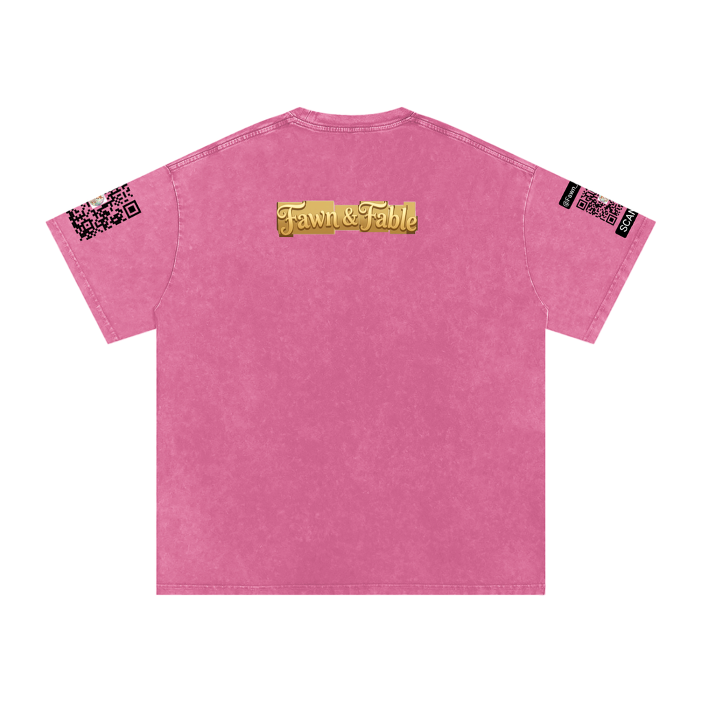 FawnandFable Washed Oversized Cotton T-Shirt